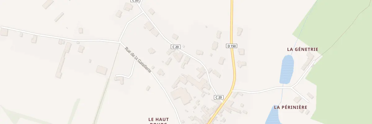 Plan du 13B Rue Saint Cyprien à Cirières