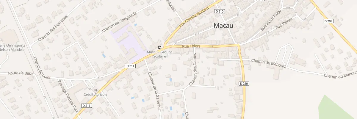 Plan du 43 Rue Thiers à Macau