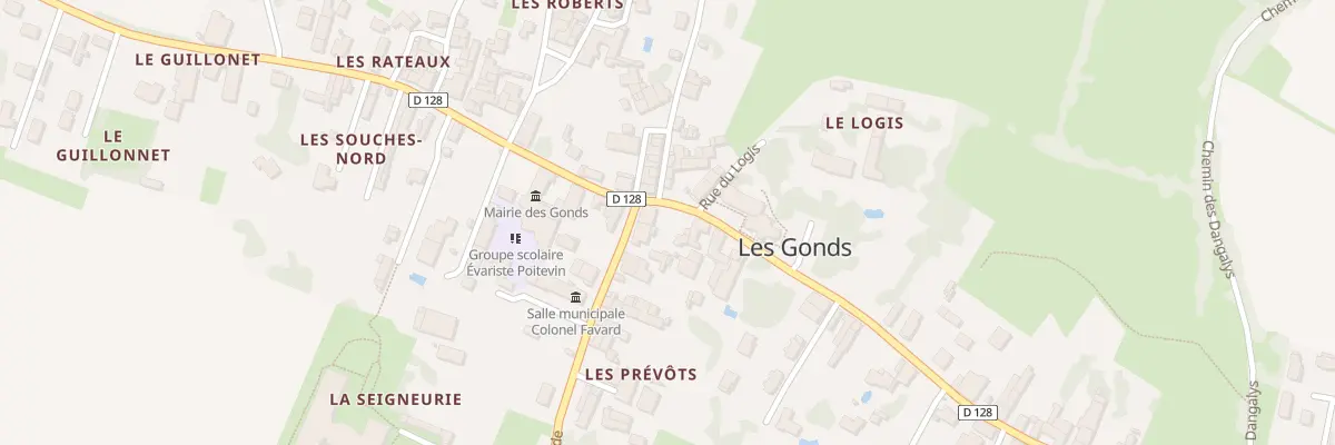Plan du 1 Rue du Stade aux Gonds
