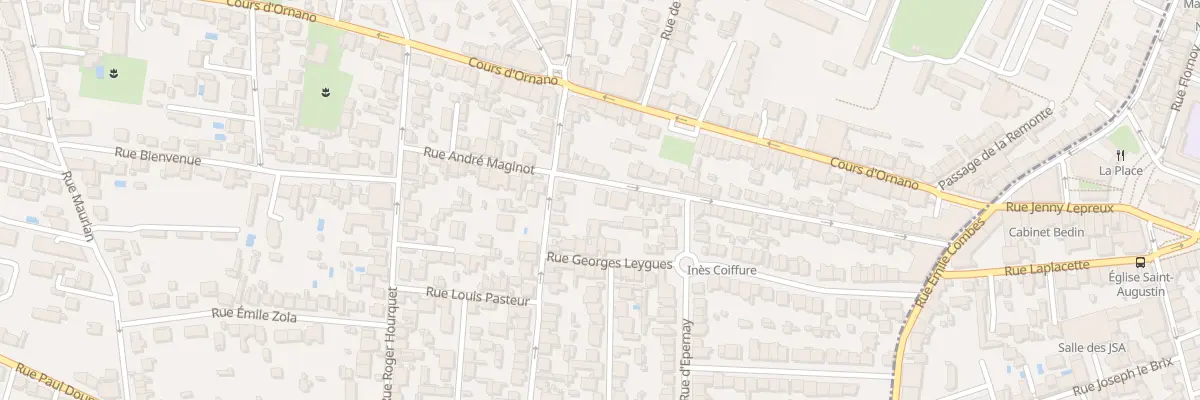Plan du 54 Rue André Maginot à Mérignac