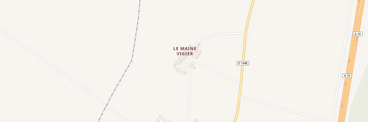 Plan du 22 Rue du Maine Vigier à Champagnolles