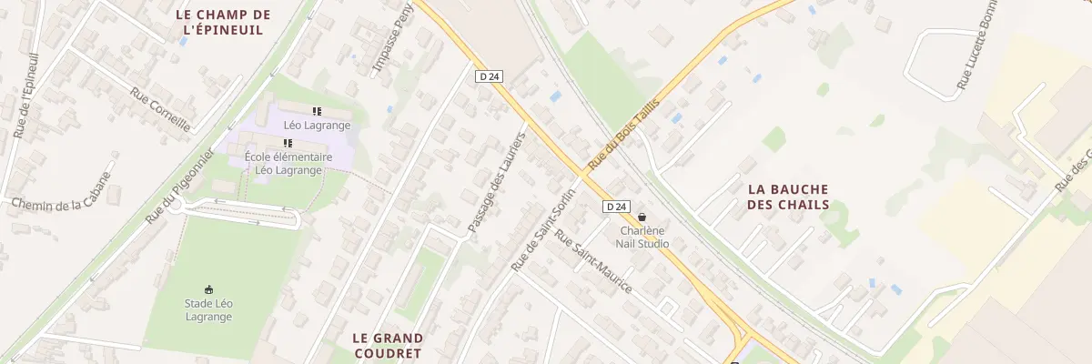 Plan du 38 Rue du Docteur Jean à Saintes