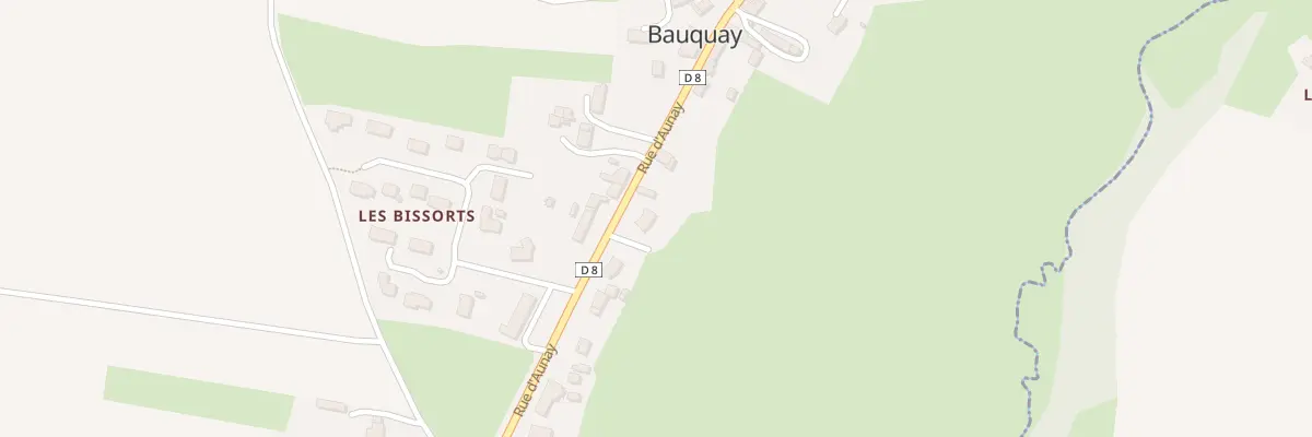 Plan du 17 Rue d’Aunay - Bauquay aux Monts d’Aunay