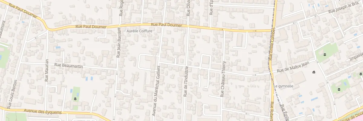 Plan du 11 Rue de l’Industrie à Mérignac