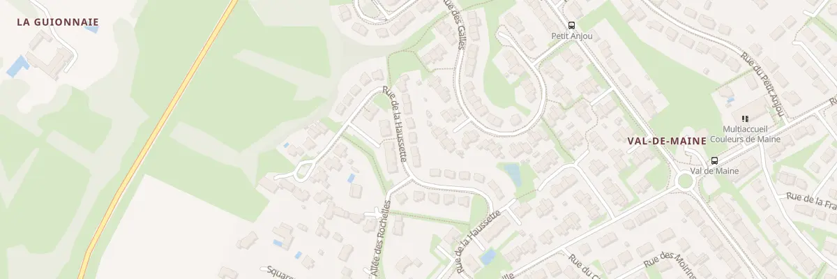 Plan du 26 Rue de la Haussette à Bouchemaine