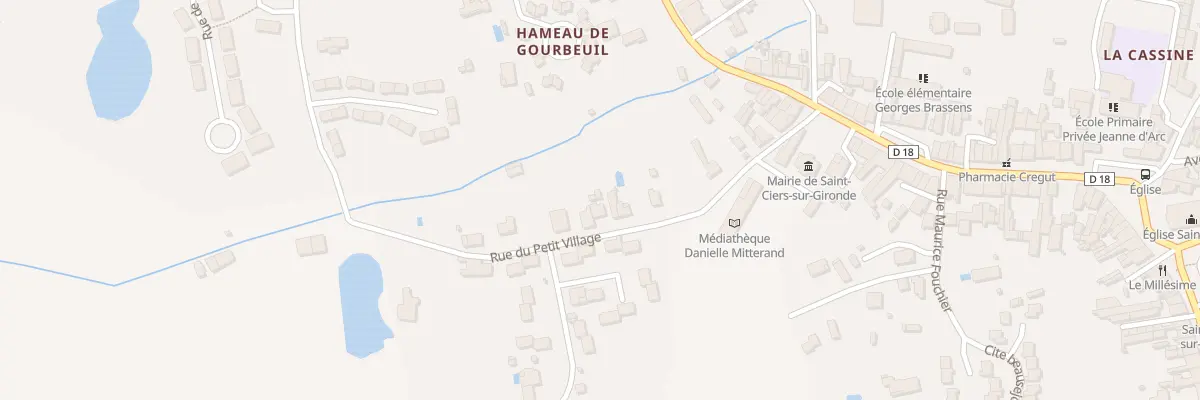 Plan du 26 Rue du Petit Village à Saint-Ciers-sur-Gironde