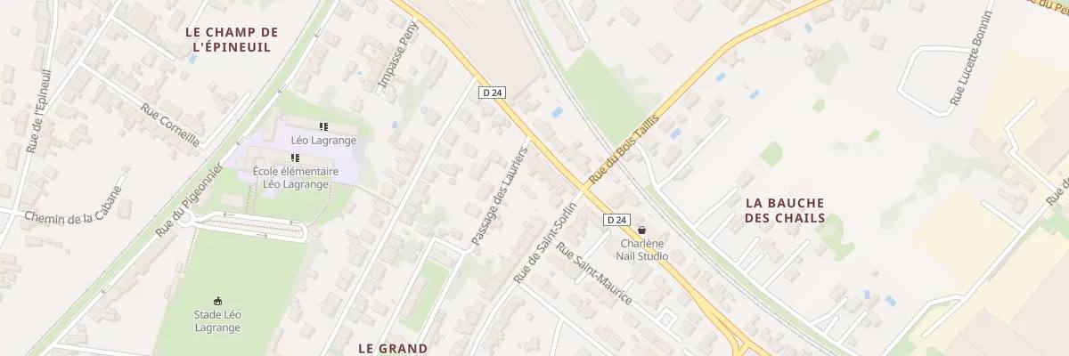 Plan du 32 Rue du Docteur Jean à Saintes
