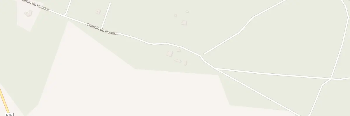 Plan du 710 Che du Houdut à Geloux