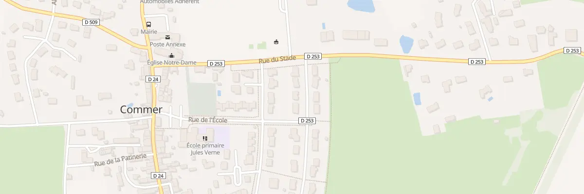 Plan du 6 Rue des Jonquilles à Commer