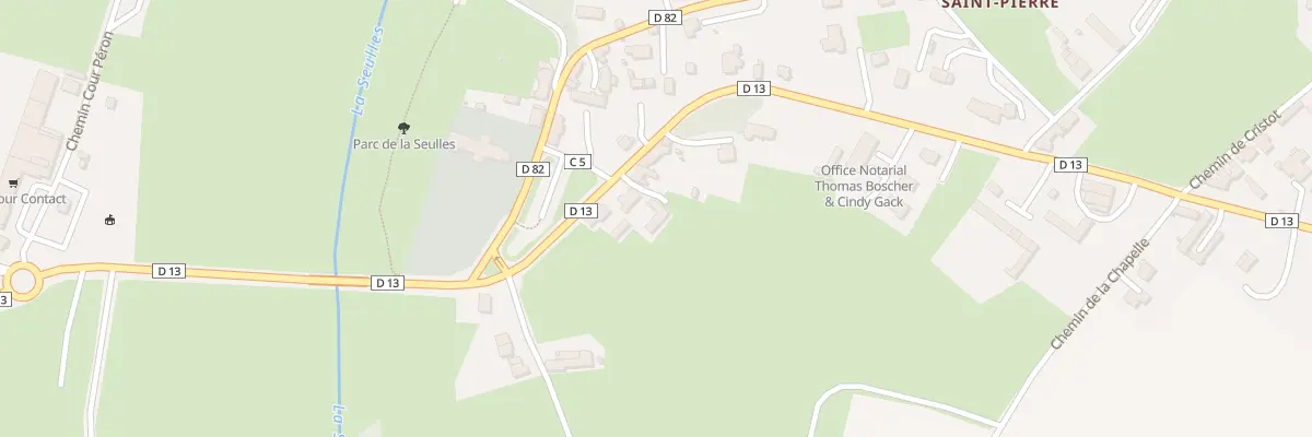 Plan du 8B Rue Jean de la Varende à Tilly-sur-Seulles