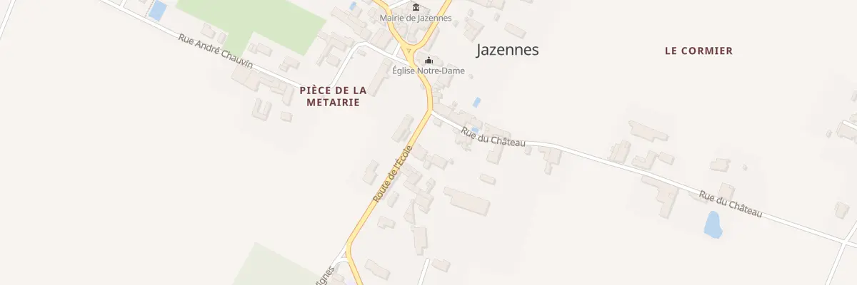 Plan du 9 Rte de l’Ecole à Jazennes