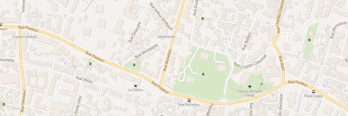 Plan du 26 Rue Richelieu à Bordeaux