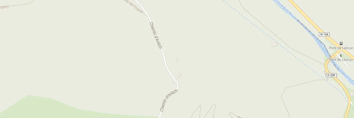 Plan du 392 Che d’Anitch à Lescun