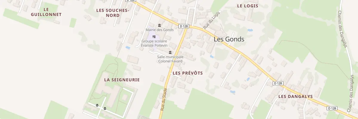 Plan du 13 Rue du Stade aux Gonds