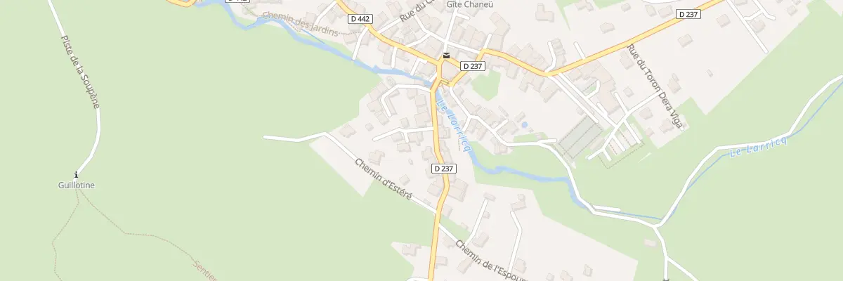 Plan du 1 Che de la Tour à Osse-en-Aspe