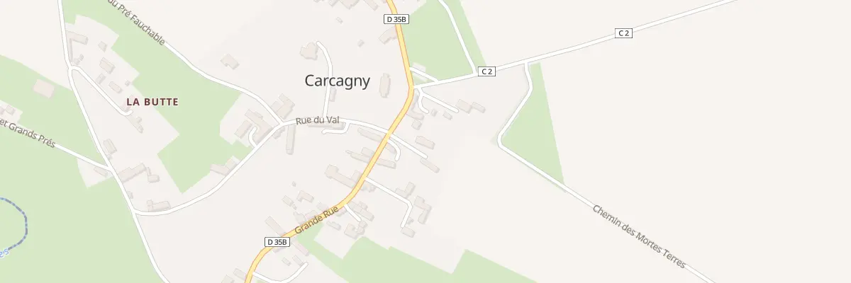 Plan du 5041 Le Bourg à Carcagny