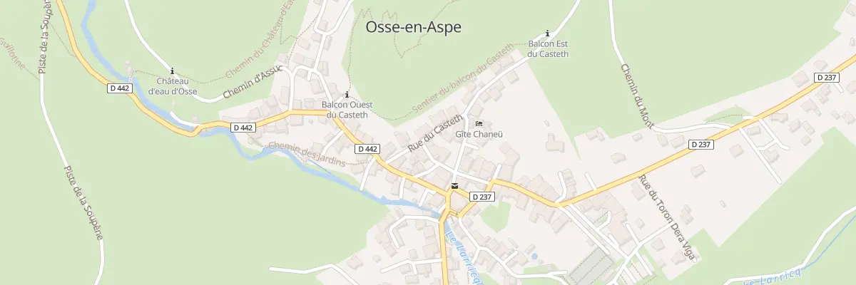 Plan du 4 Rue du Casteth à Osse-en-Aspe