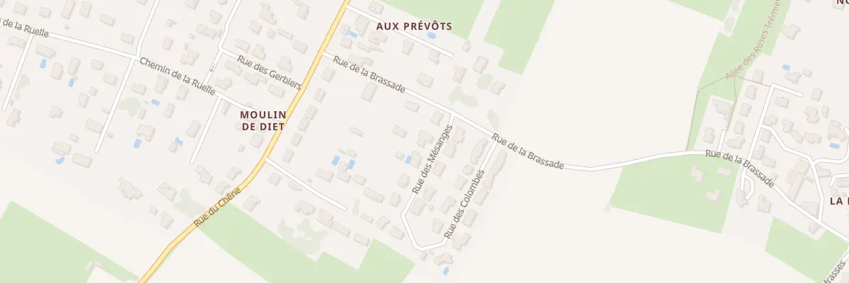 Plan du 4 Rue des Mesanges à Corme-Royal