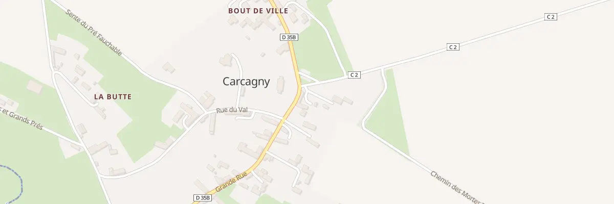 Plan du 5042 Le Bourg à Carcagny