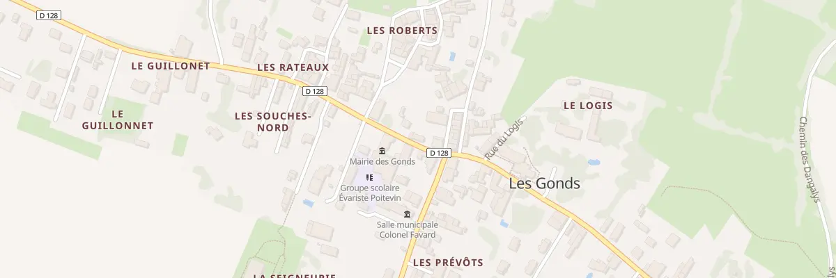 Plan du 4 Rue Maurice Ravel aux Gonds