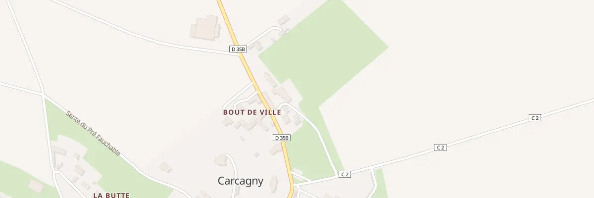 Plan du 4 Rte de Vieux Pont à Carcagny