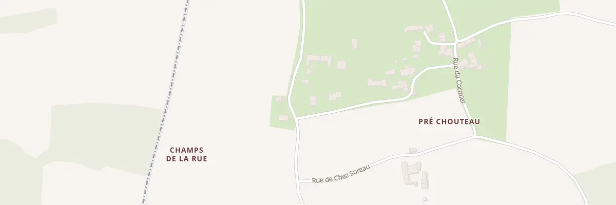 Plan du 18 Rue des Treize Ormeaux à Bignay