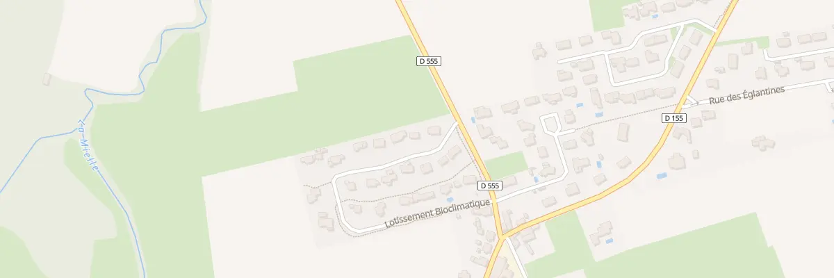 Plan du 2 Lot Bioclimatique à Agnos