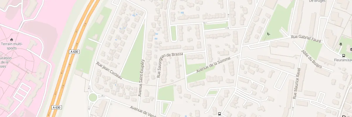 Plan du 23 Rue Jacques Cartier à Bruges