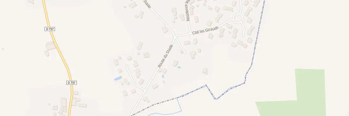 Plan du 76B Les Pradeaux à Saint-Seurin-de-Cursac
