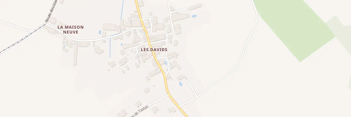 Plan du 10 Les Davids à Saint-Paul