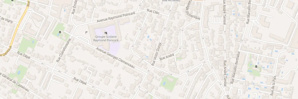 Plan du 23 Rue Victor Duruy à Bordeaux