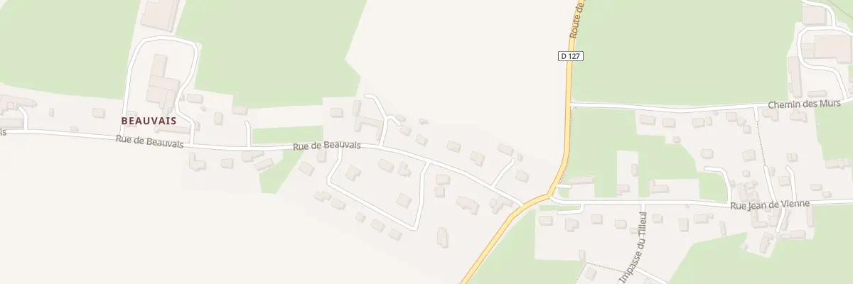 Plan du 10 Rue de Beauvais à Vienne-en-Bessin