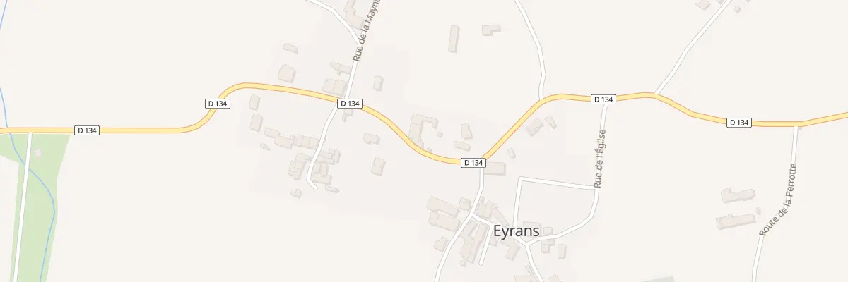 Plan du 58 Rte de la Belle Etoile à Eyrans
