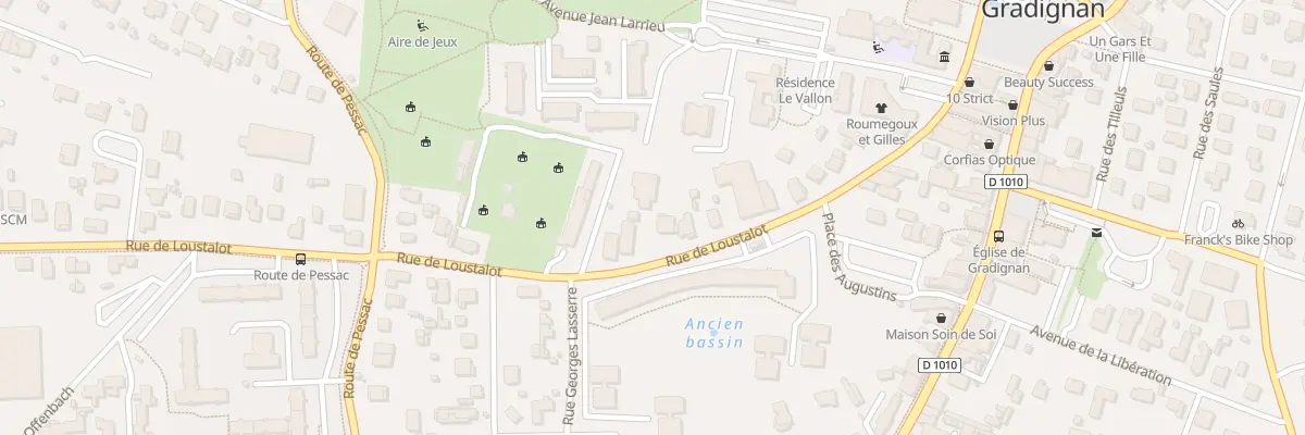 Plan du 29B Rue de Loustalot à Gradignan