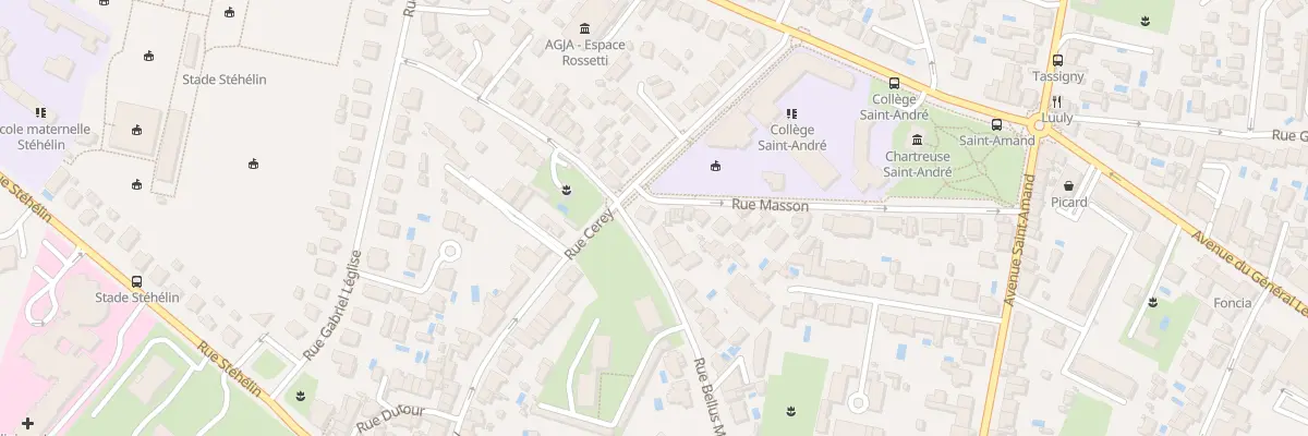 Plan du 61 Rue Bellus Mareilhac à Bordeaux