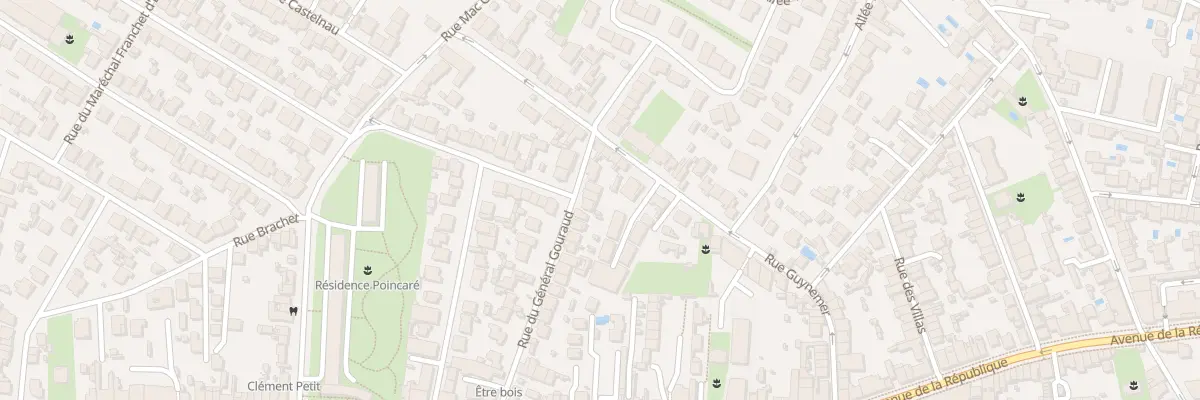 Plan du 41 Rue Général Gouraud à Bordeaux