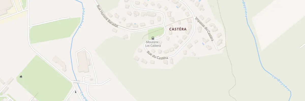 Plan du 56 Rue Du Castera à Mourenx
