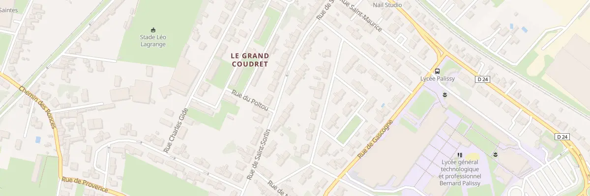 Plan du 31 Rue de Saint-sorlin à Saintes