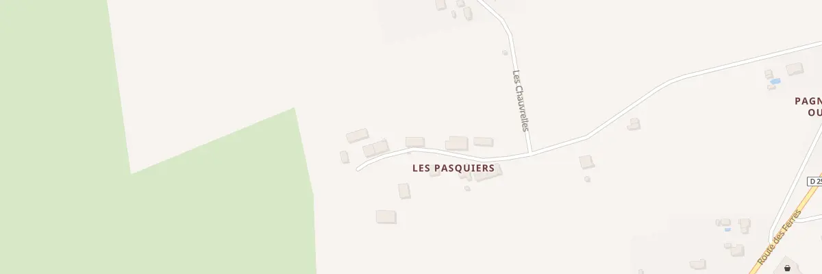 Plan du 727 Les Pasquiers Nord à Saint-Ciers-sur-Gironde