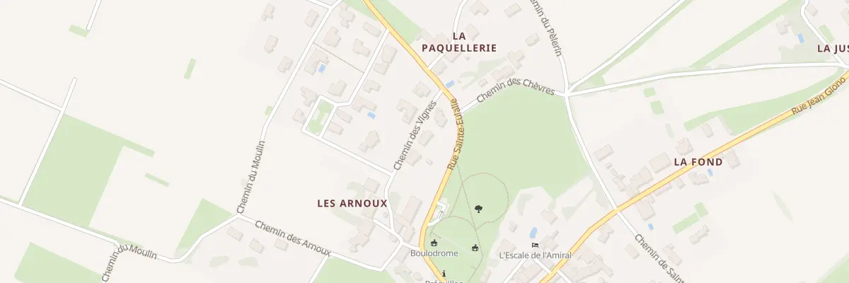 Plan du 5182 Che des Vignes à Préguillac