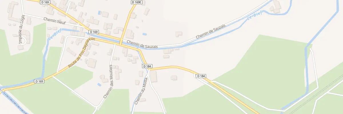 Plan du 9 Rte du Petit Marais au Bourdet