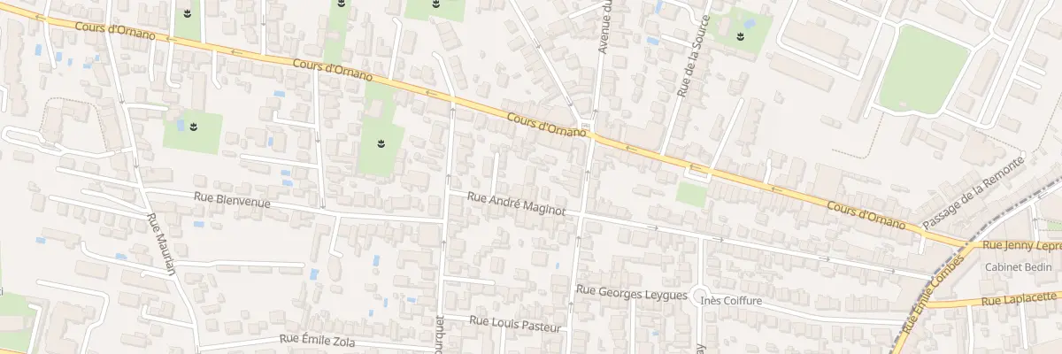 Plan du 73 Rue André Maginot à Mérignac