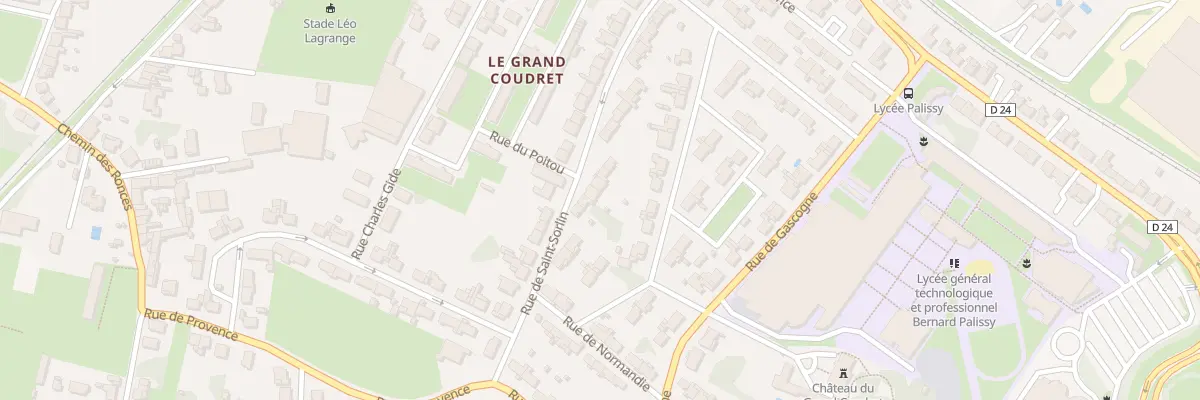 Plan du 39 Rue de Saint-sorlin à Saintes