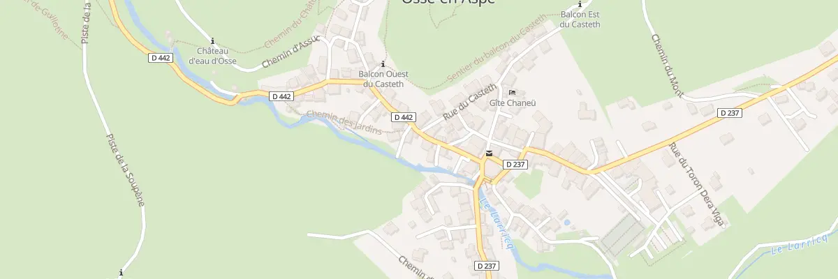 Plan du 9 Rue d’En Haut à Osse-en-Aspe