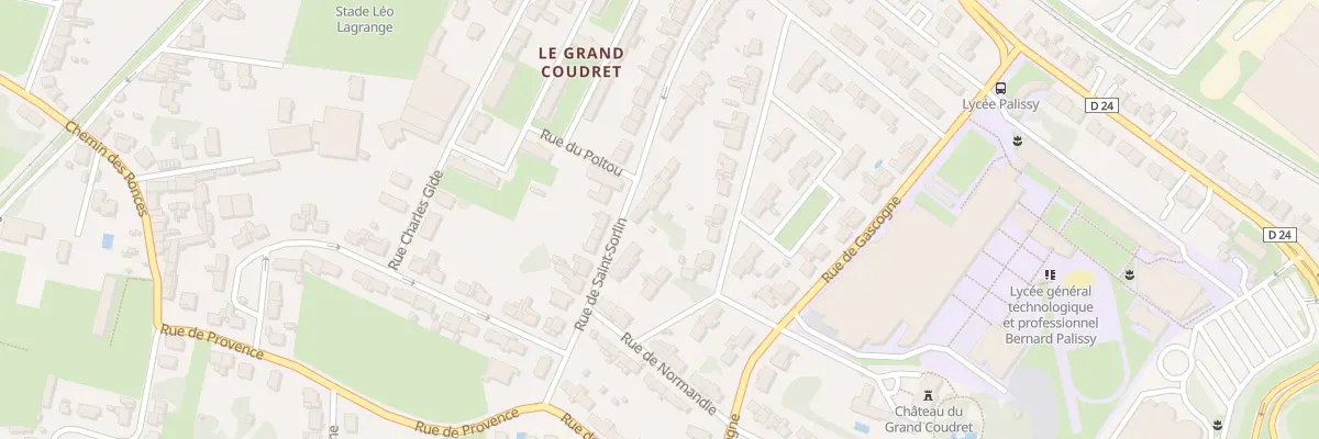 Plan du 41 Rue de Saint-sorlin à Saintes
