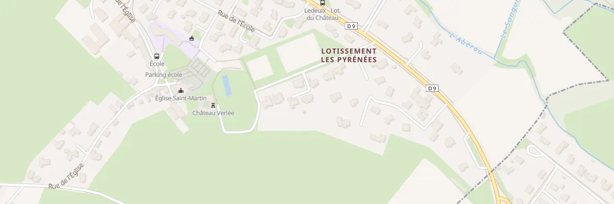 Plan du 7 Lot Les Pyrenees à Ledeuix