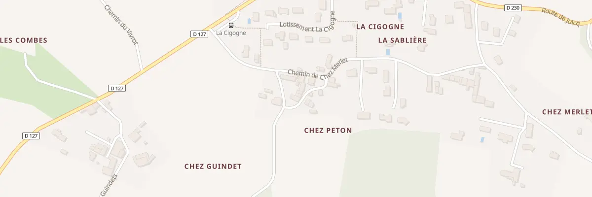 Plan du 3 All de Chez Peton à Annepont