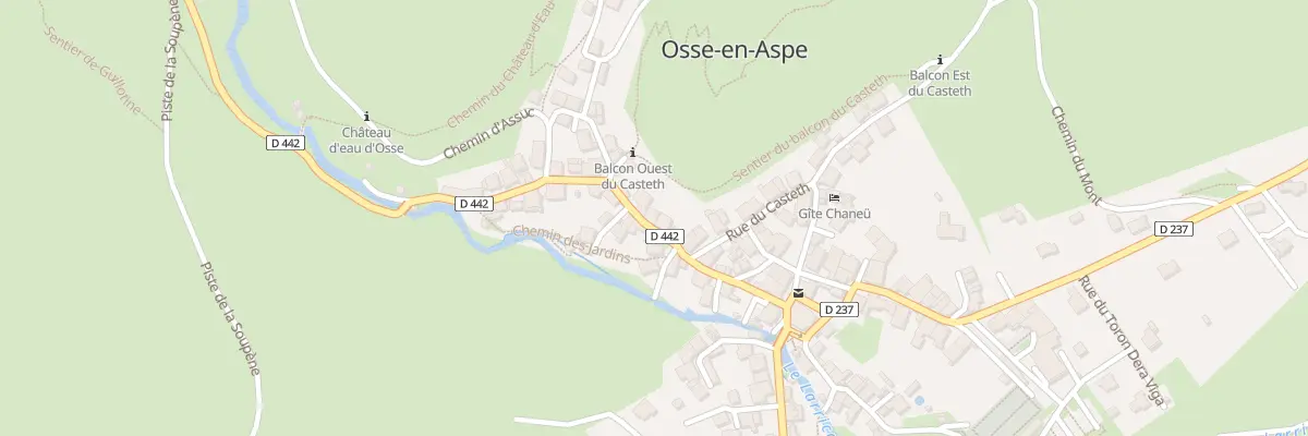 Plan du 9108 Rue d’En Haut à Osse-en-Aspe