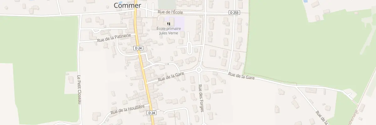 Plan du 4 Pl Jules Verne à Commer