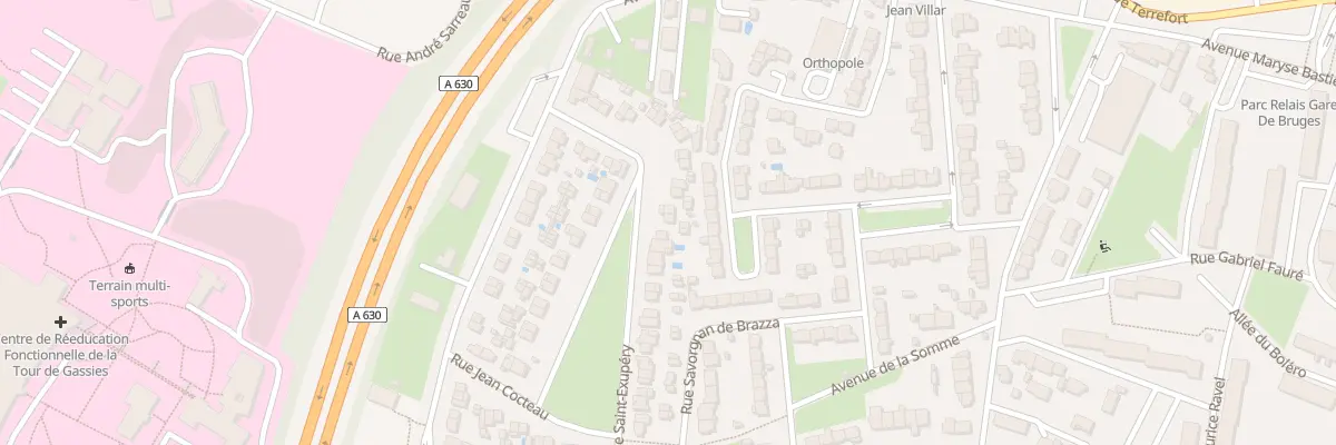 Plan du 37 Rue Saint-Exupéry à Bruges